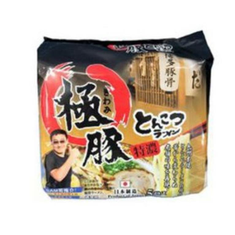 【住岡食品】特濃豚骨麵－原味(４６５ｇ／袋)